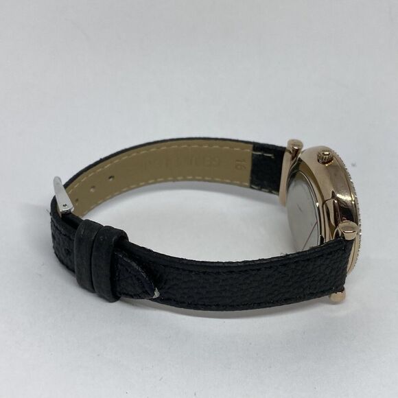 Fossil Carlie ES4465 Women's Black Leather Analog Dial Quartz Wrist Watch JK672 - Picture 12 of 12